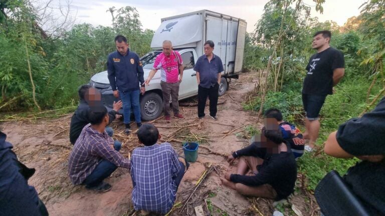 Bang Lamung police nab suspects for 10 million baht factory theft