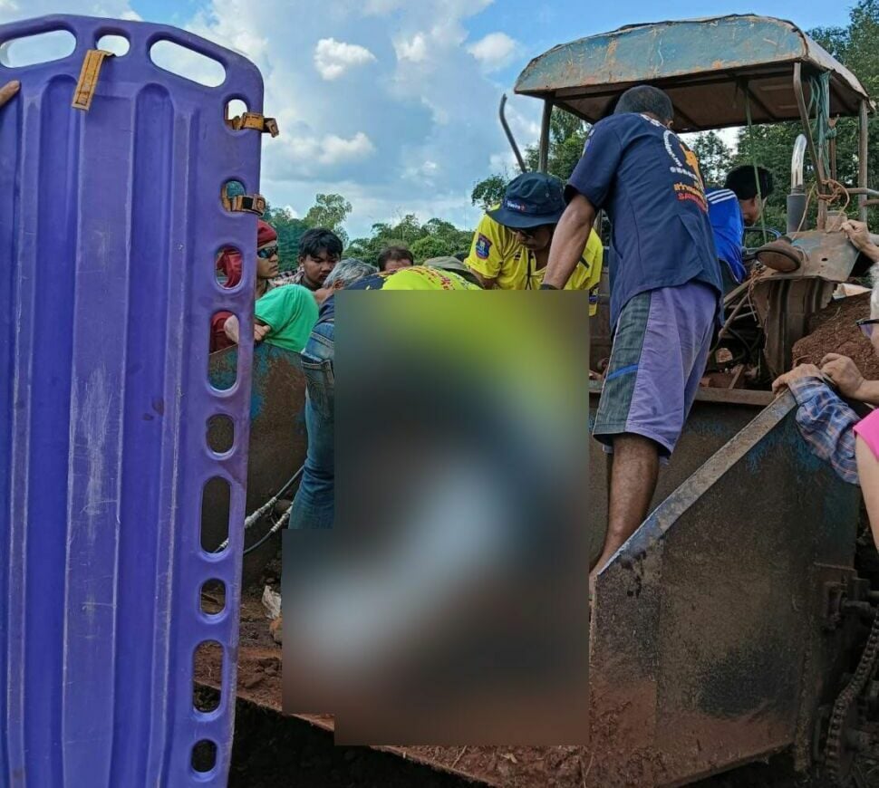 Man dies in tragic cassava farm accident in Nakhon Ratchasima