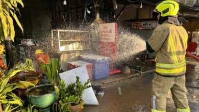 Firefighters prevent explosion at Nakhon Ratchasima restaurant