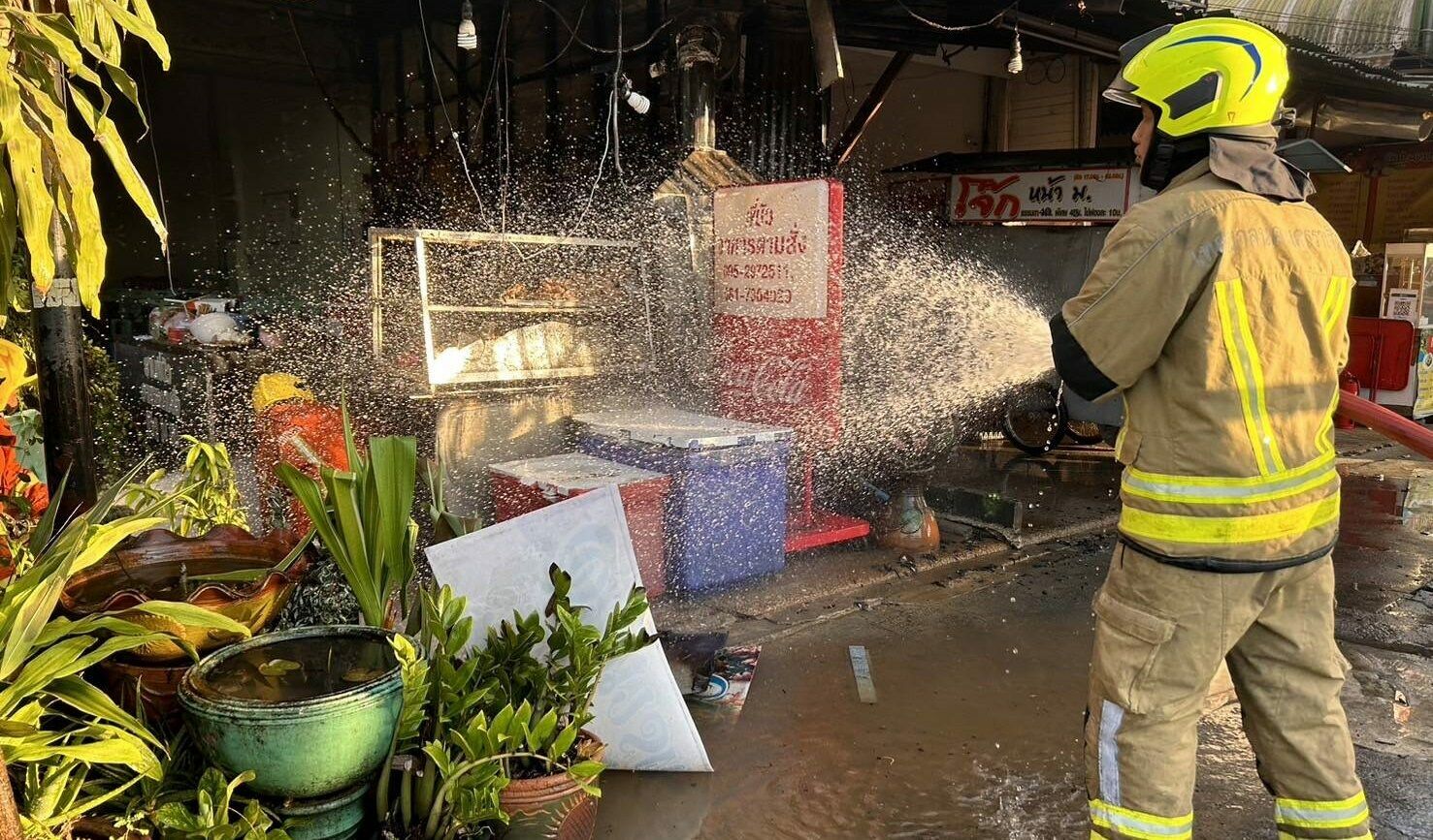 Firefighters prevent explosion at Nakhon Ratchasima restaurant