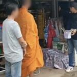 Holy scam! Monk and mate nabbed for fake charity con in Rayong | Thaiger