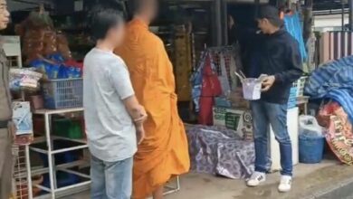 Holy scam! Monk and mate nabbed for fake charity con in Rayong