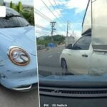 Road rage: Electric car and box truck crash in Thailand goes viral (video)