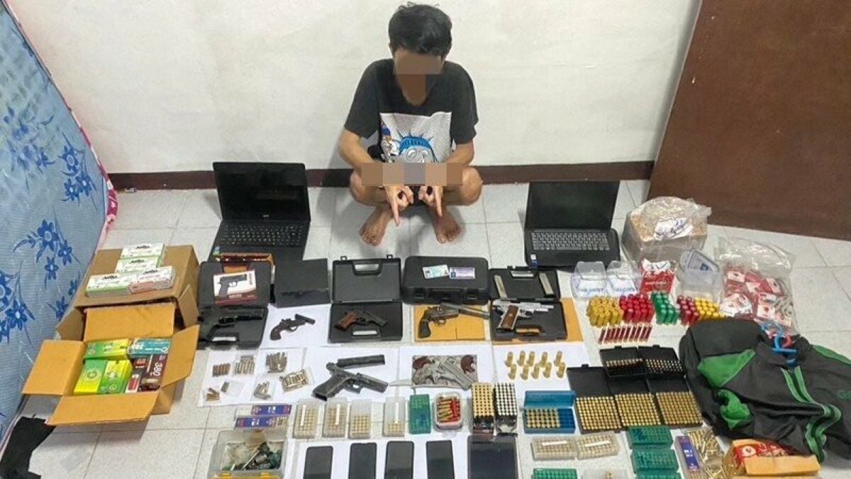 Thai police arrest YouTuber for illegal firearm sales