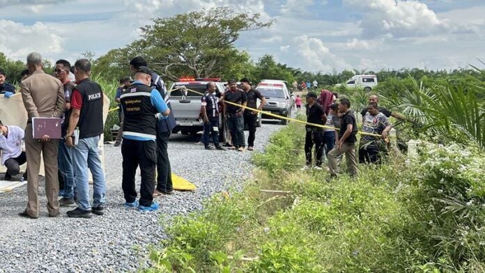 Police hunt gunman after man found shot dead in Thai field