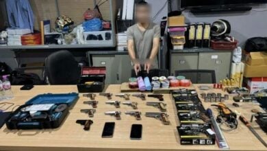 Bang to rights: Bangkok cops dismantle illegal firearms operation