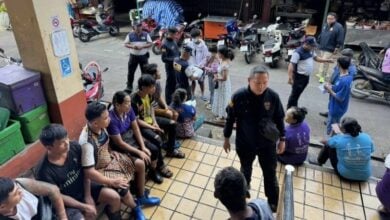 Illegal catch! Phuket cops net 12 foreigners in immigration swoop