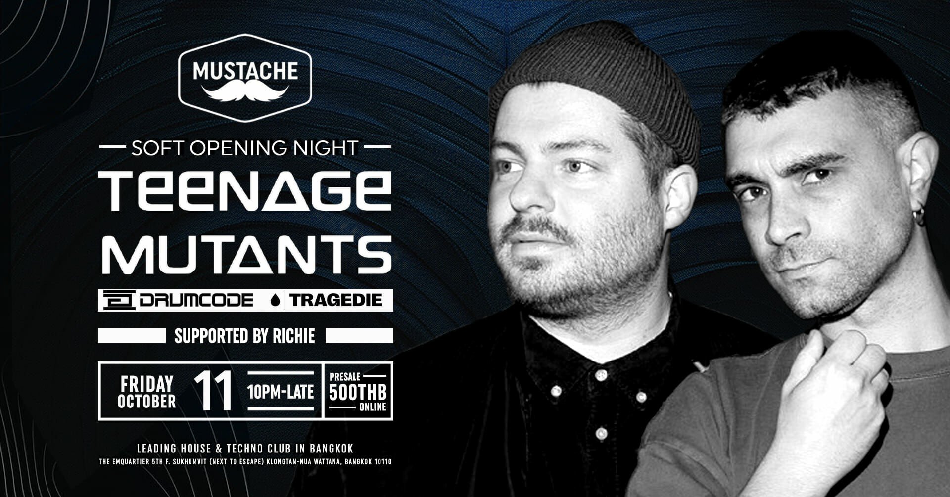 Teenage Mutants - Soft Opening by Mustache Bangkok