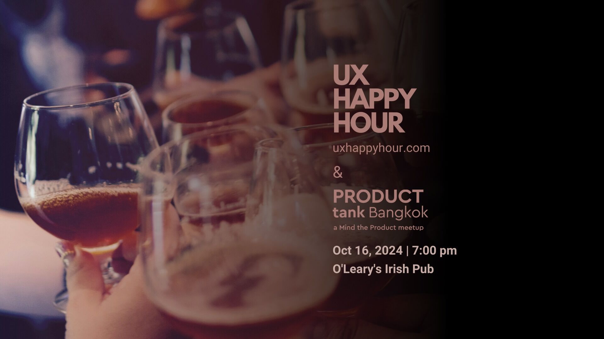 UX Happy Hour  at O'Leary's Irish Pub Bangkok