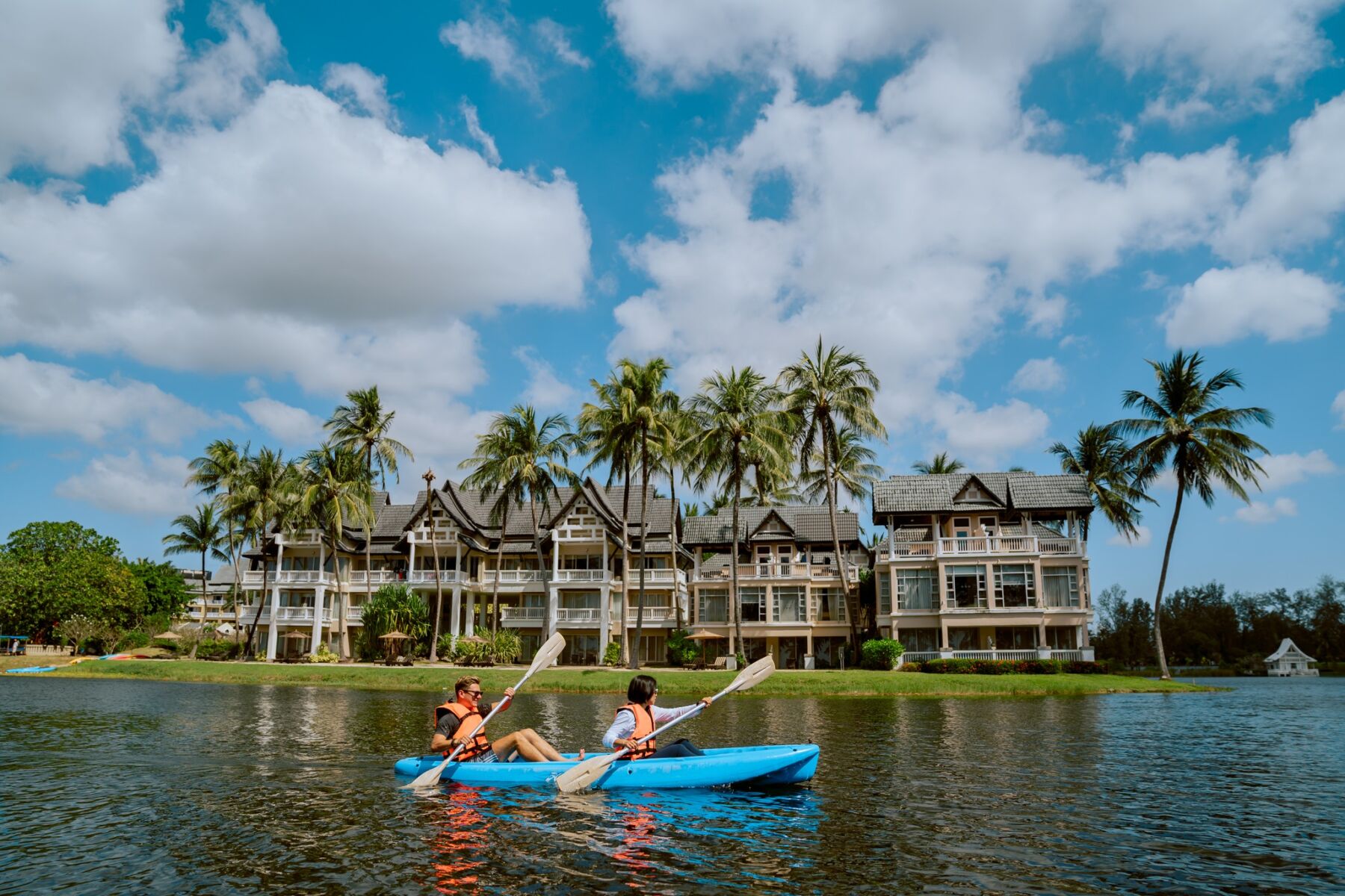 The lagoon at Angsana Laguna Phuket