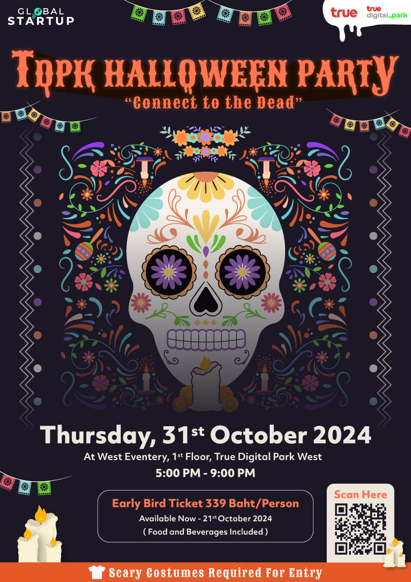 Connect to the dead: TDPK Halloween Party 2024