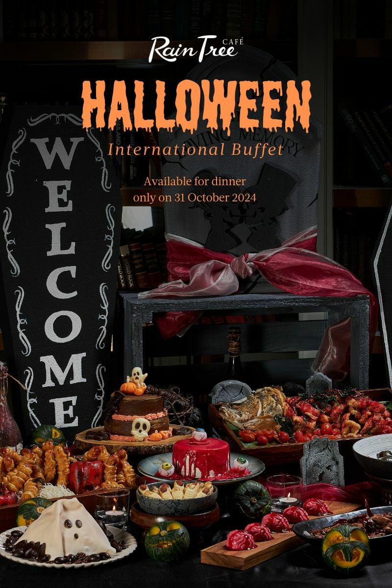 Halloween International Buffet at Rain Tree Cafe, the Athenee Hotel