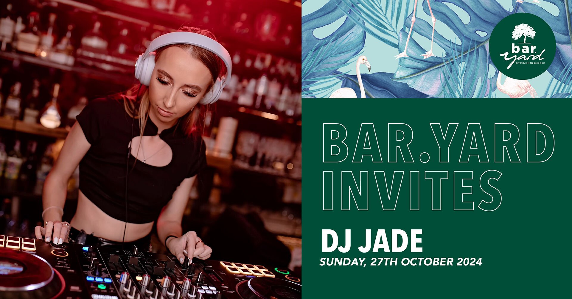 Bar.Yard Invites DJ Jade, one of the best things to do in Bangkok