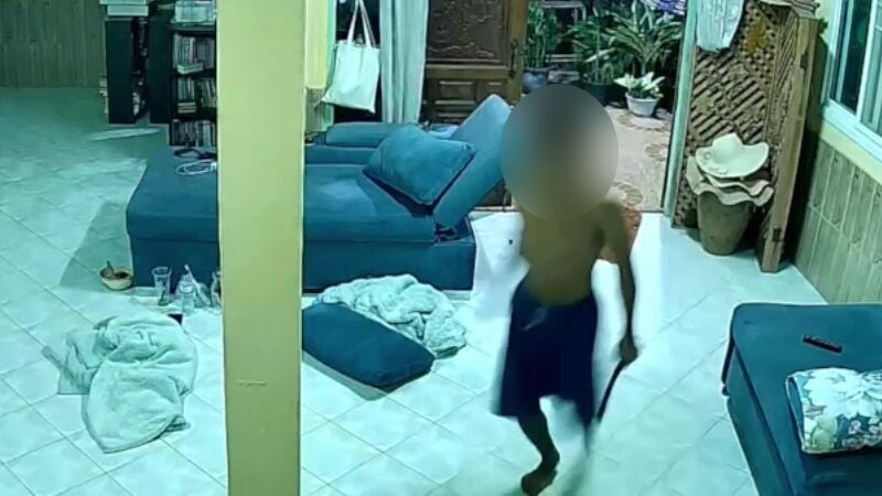 Mother and daughter escape machete attack by ex monk neighbour