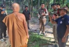 Nakhon Phanom monk attacks man with machete