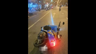 Man dies in motorbike crash on Wiset Road in Phuket