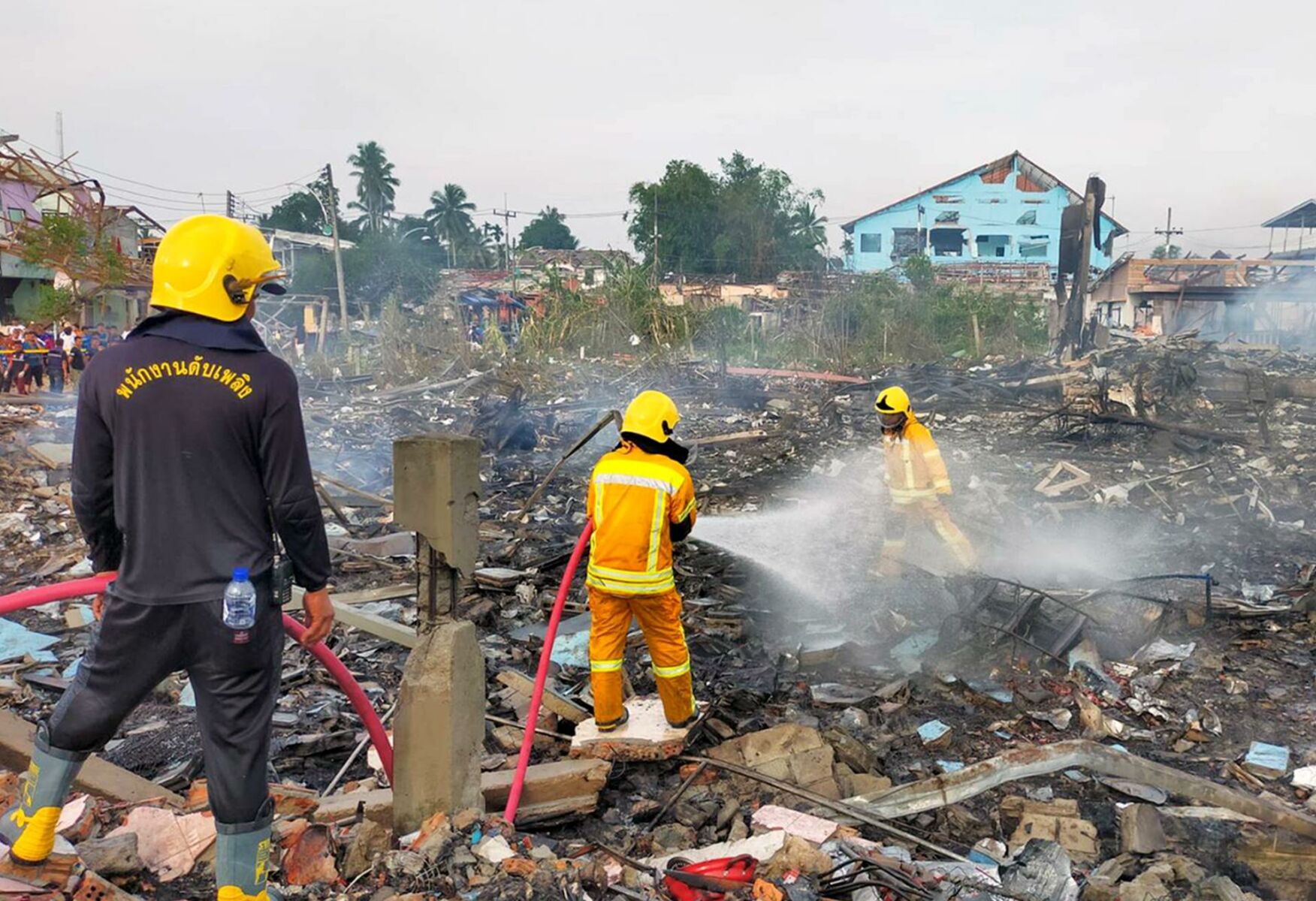 Blast from the past: Home rebuilds reignited after firework disaster