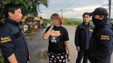 Thai woman logged for selling phantom furniture online