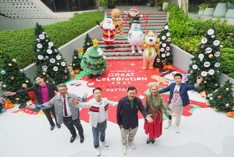 Central Pattana unwraps festive cheer with finn-tastic partnership | News by Thaiger