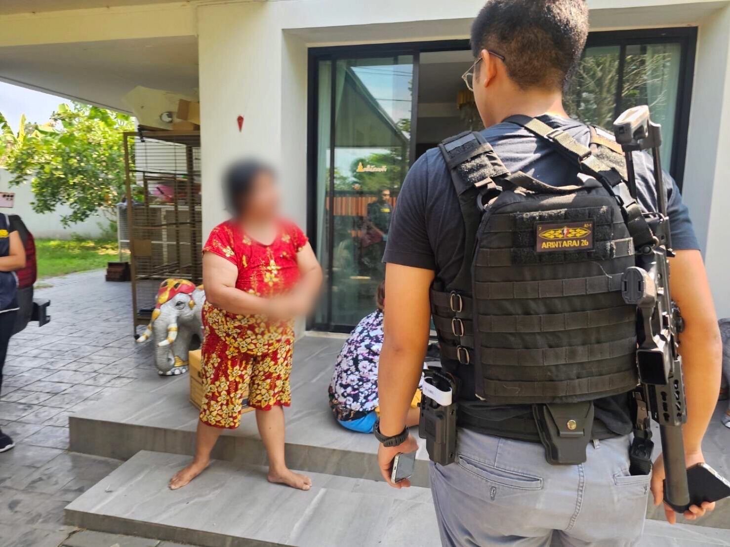 Mother of online gambling suspect detained by Thai police