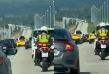 Supercar convoy causes major delays on M6 motorway (video)