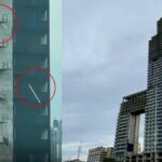 Mysterious figure seen tossing objects from Pattaya building | Thaiger