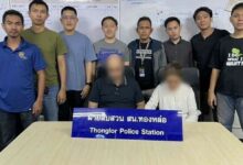 Iranian duo arrested for night theft in Bangkok