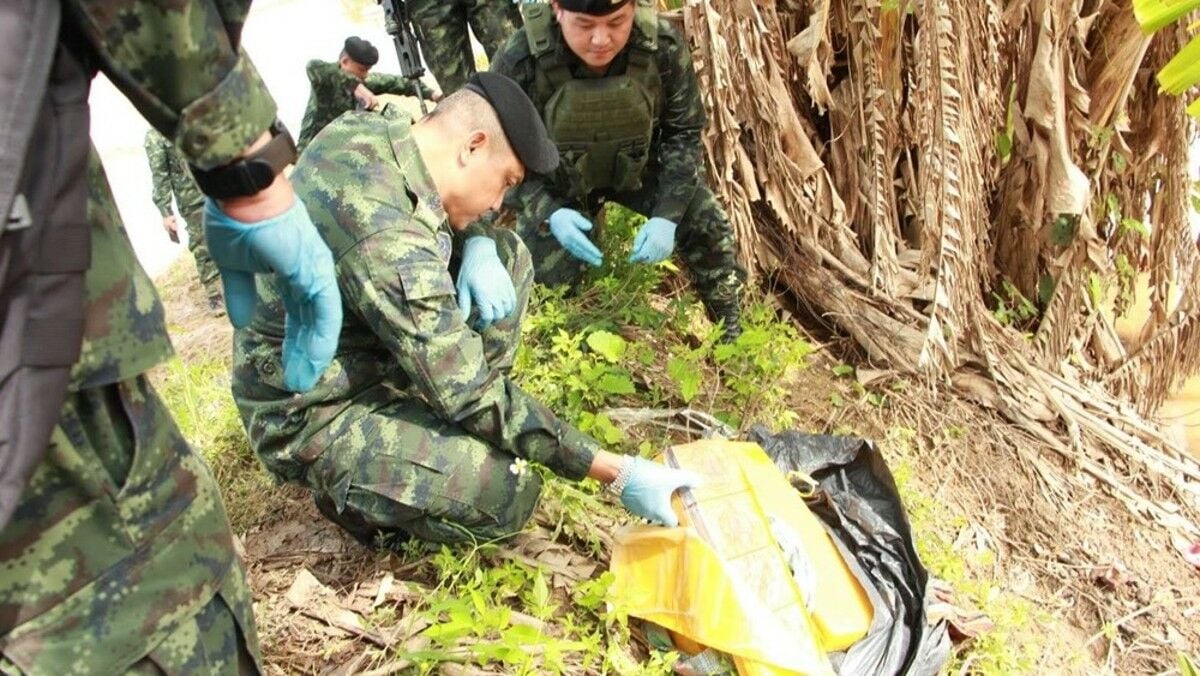 Chiang Rai cops needle out 126kg heroin in Mae Sai drug bust