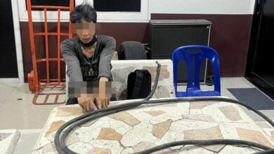 Shocking arrest: Bangkok electrical wire thief nabbed