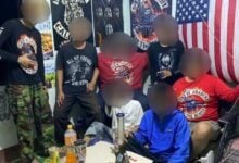 Chiang Rai police arrest youth gang leader and 18 others