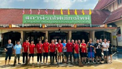 Train services resume in northern Thailand after flooding