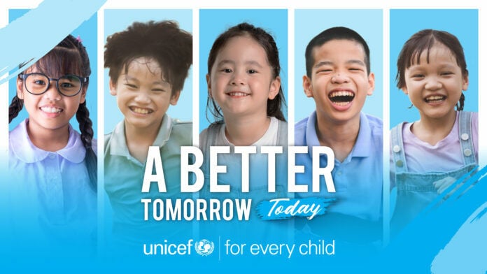 UNICEF Thailand launches campaign for children's brighter future | News by Thaiger