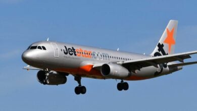 Jetstar flight to Phuket returns to Sydney after wheel damage