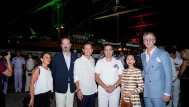 Anchoring history: Amerigo Vespucci makes waves in Phuket