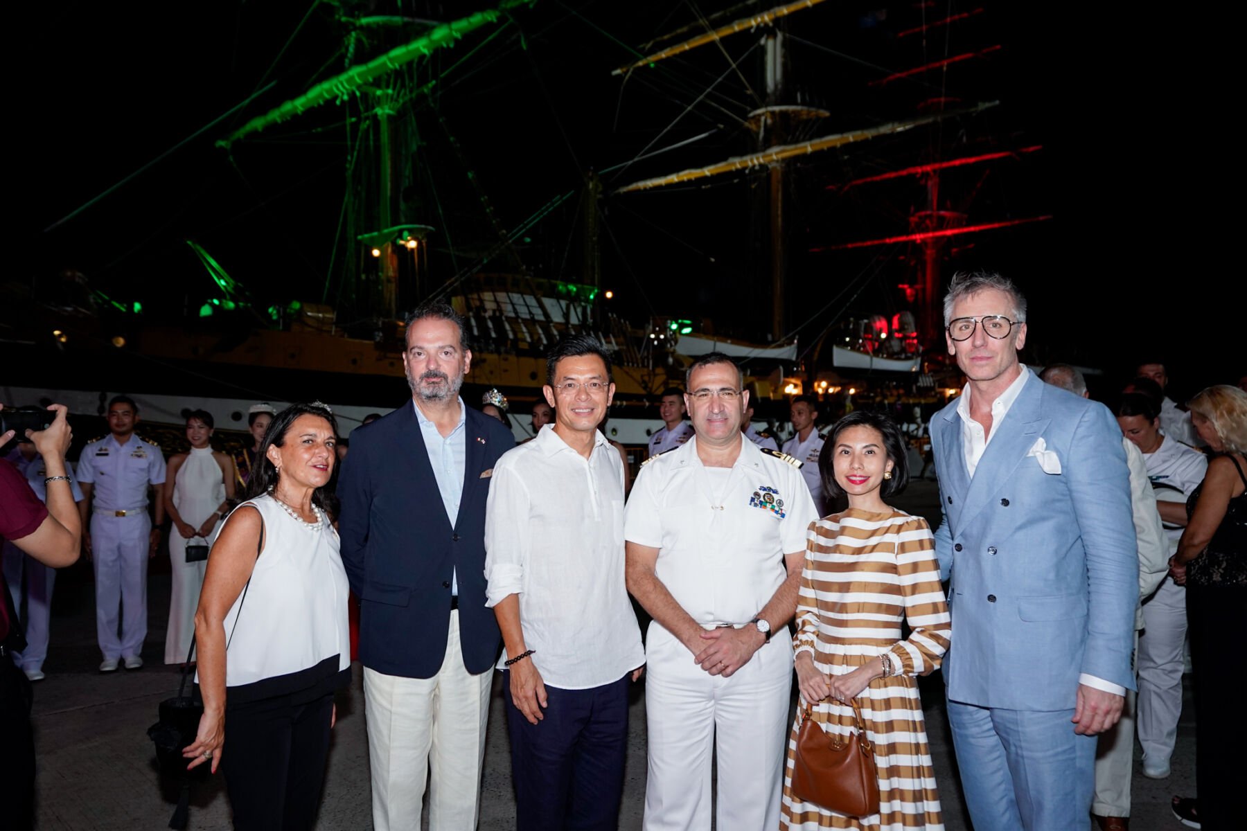 Anchoring history: Amerigo Vespucci makes waves in Phuket