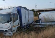 Pickup driver killed in lorry crash on M6 in Nakhon Ratchasima