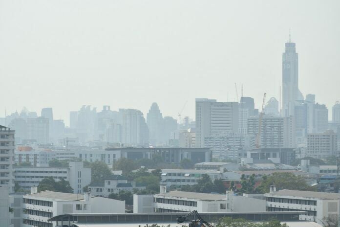 Bangkok air quality goes up in smoke as pm2.5 levels spike