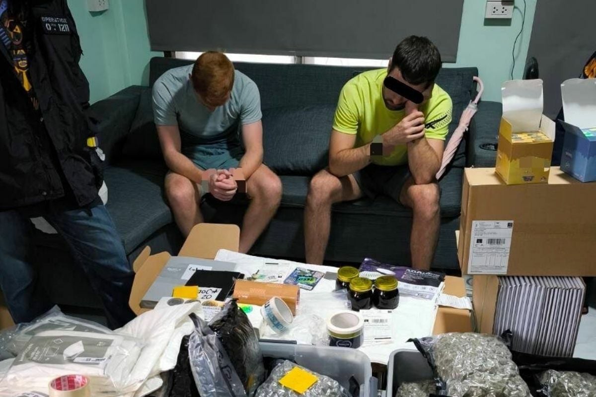 British and Dutch men arrested in Bangkok for drug trafficking 