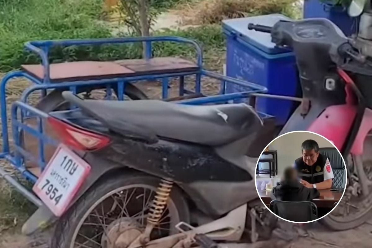 Butcher saves Thai boy’s 130km sidecar dash to see mum (video)