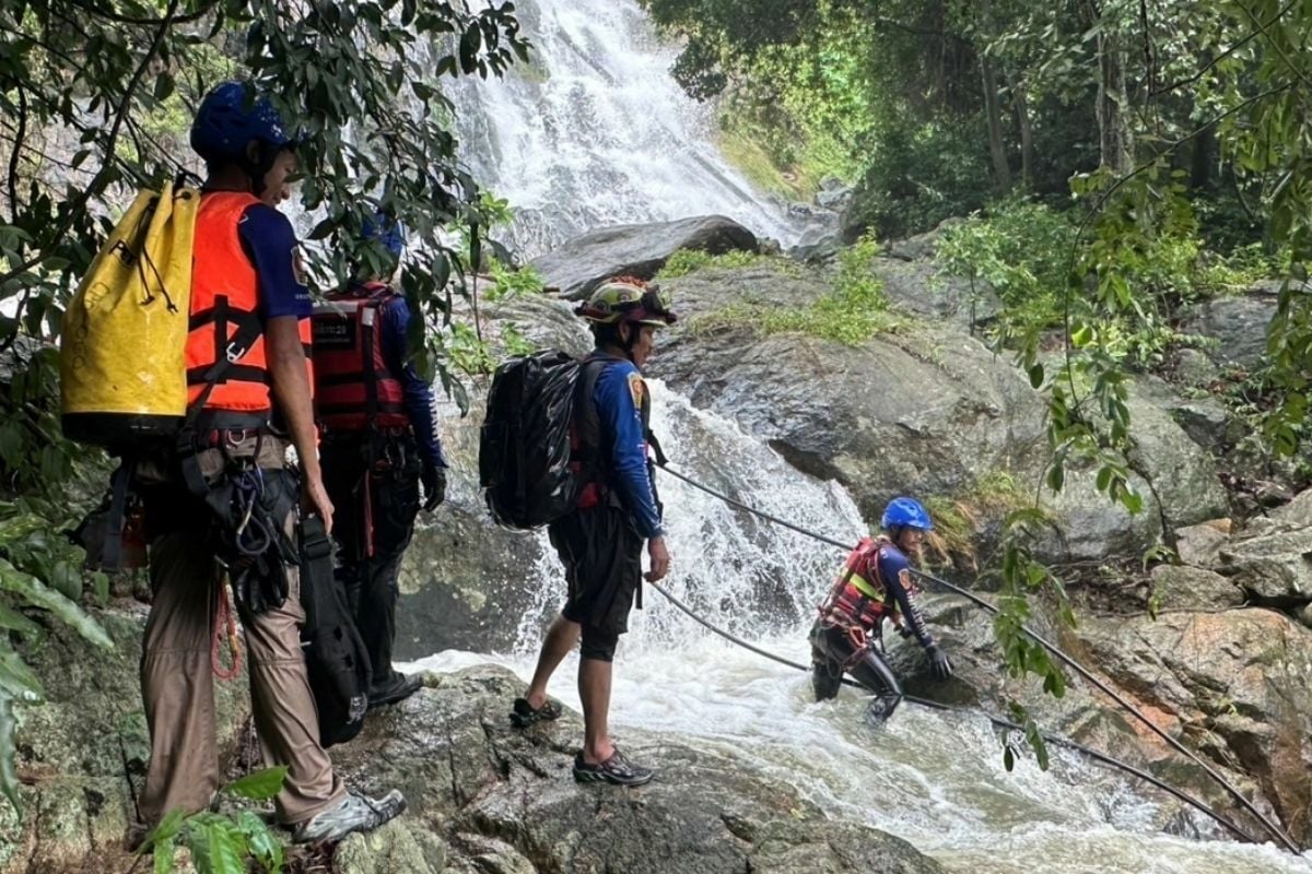 Lifeless body of Indian man found after Koh Samui waterfall stumble