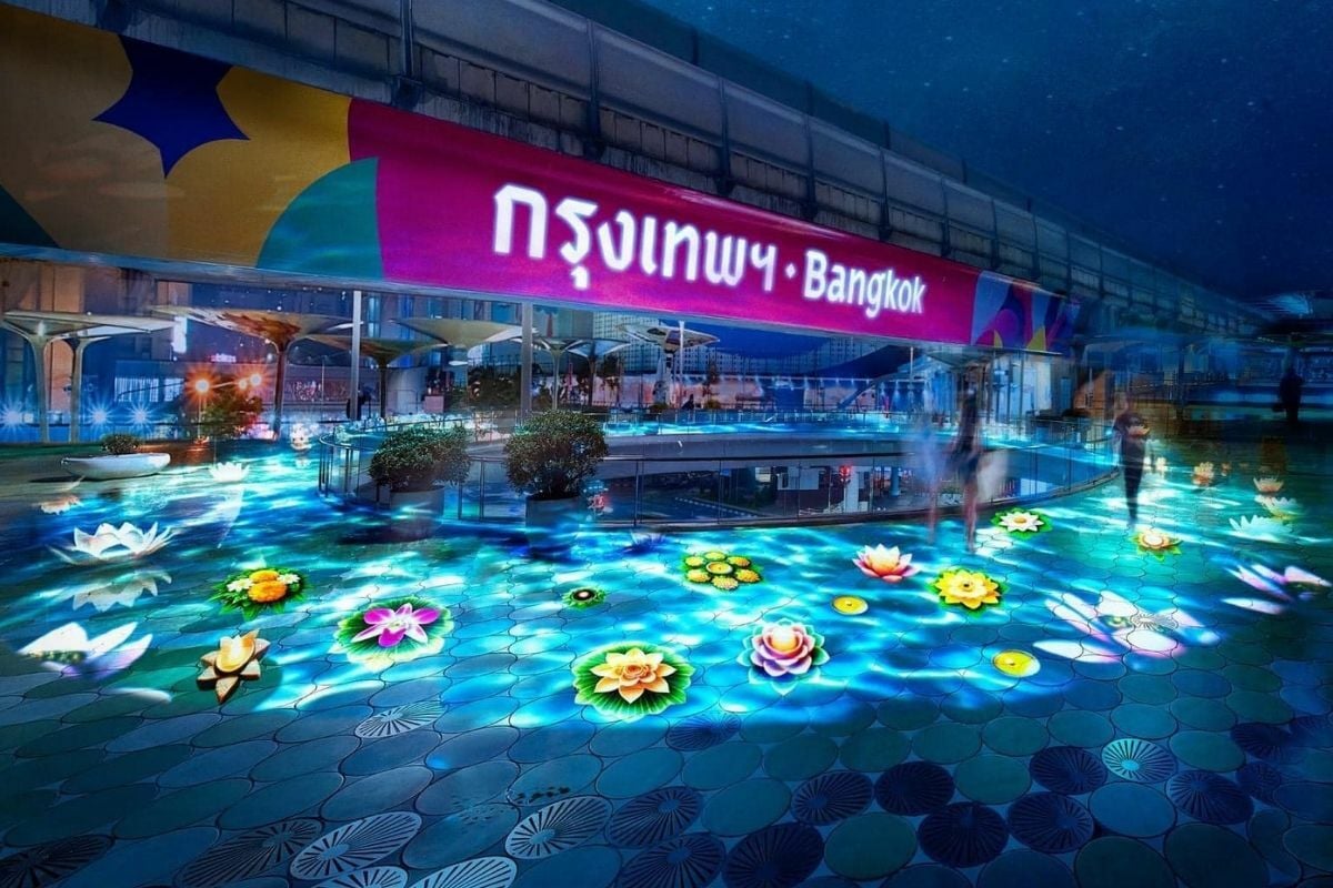 Bangkok celebrates Loy Krathong with eco-friendly digital floating