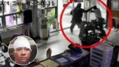 Thai man arrested for knife attack on Phuket Police Station officer (video)