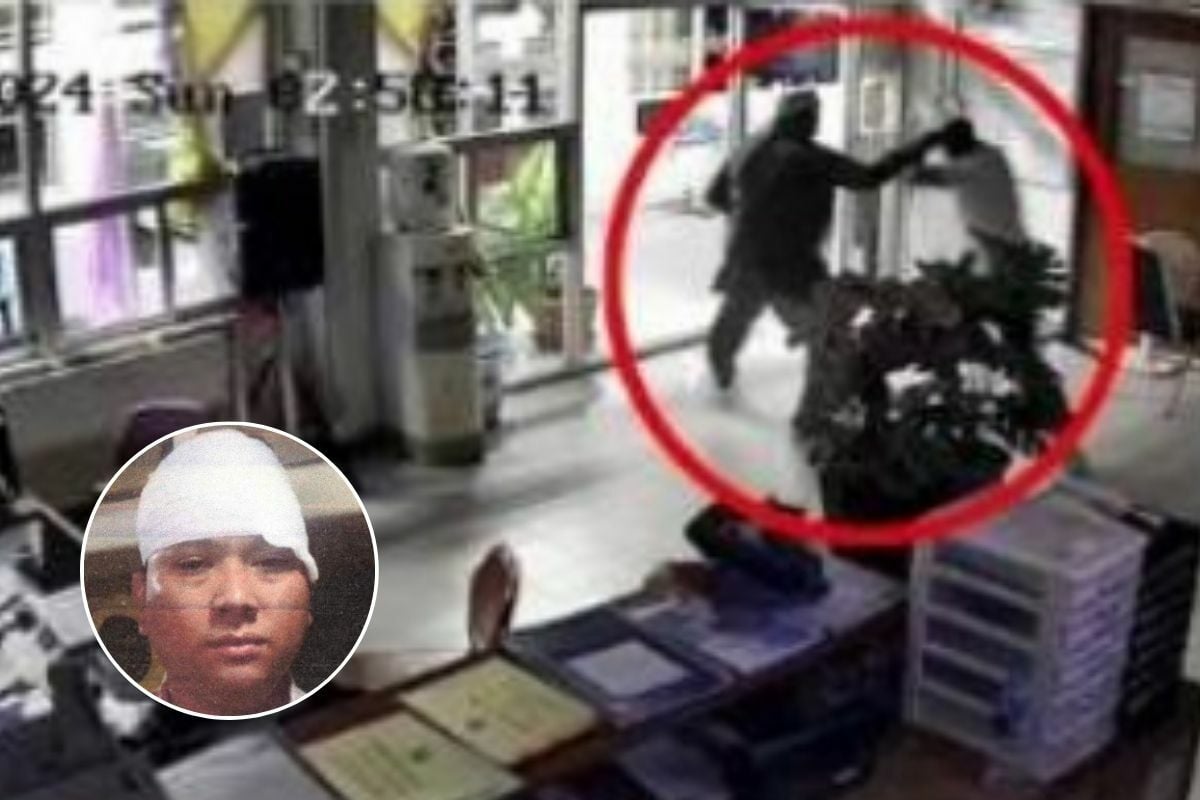 Thai man arrested for knife attack on Phuket Police Station officer (video)