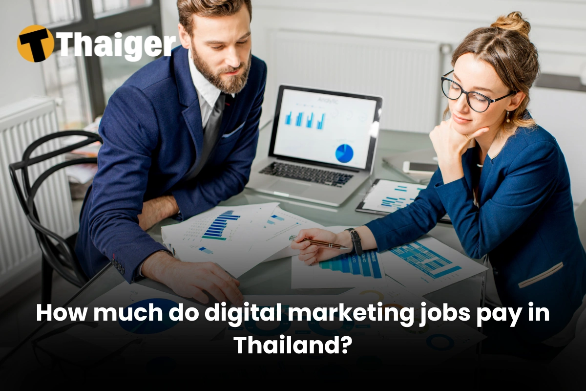 How much do digital marketing jobs pay in Thailand?