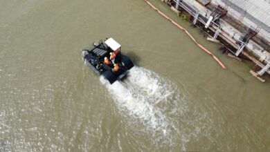 Precious Shipping PLC delivers canal cleaner boat to combat waterway pollution