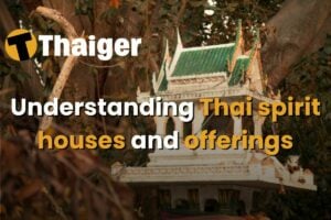 Understanding Thai spirit houses and the offerings given to them