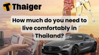 How much do you need to live comfortably in Thailand?