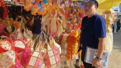 Chiang Mai ‘grounds’ Yi Peng Festival lanterns to keep skies safe