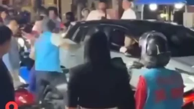 Patong motorbike taxi driver faces legal action for slapping rider