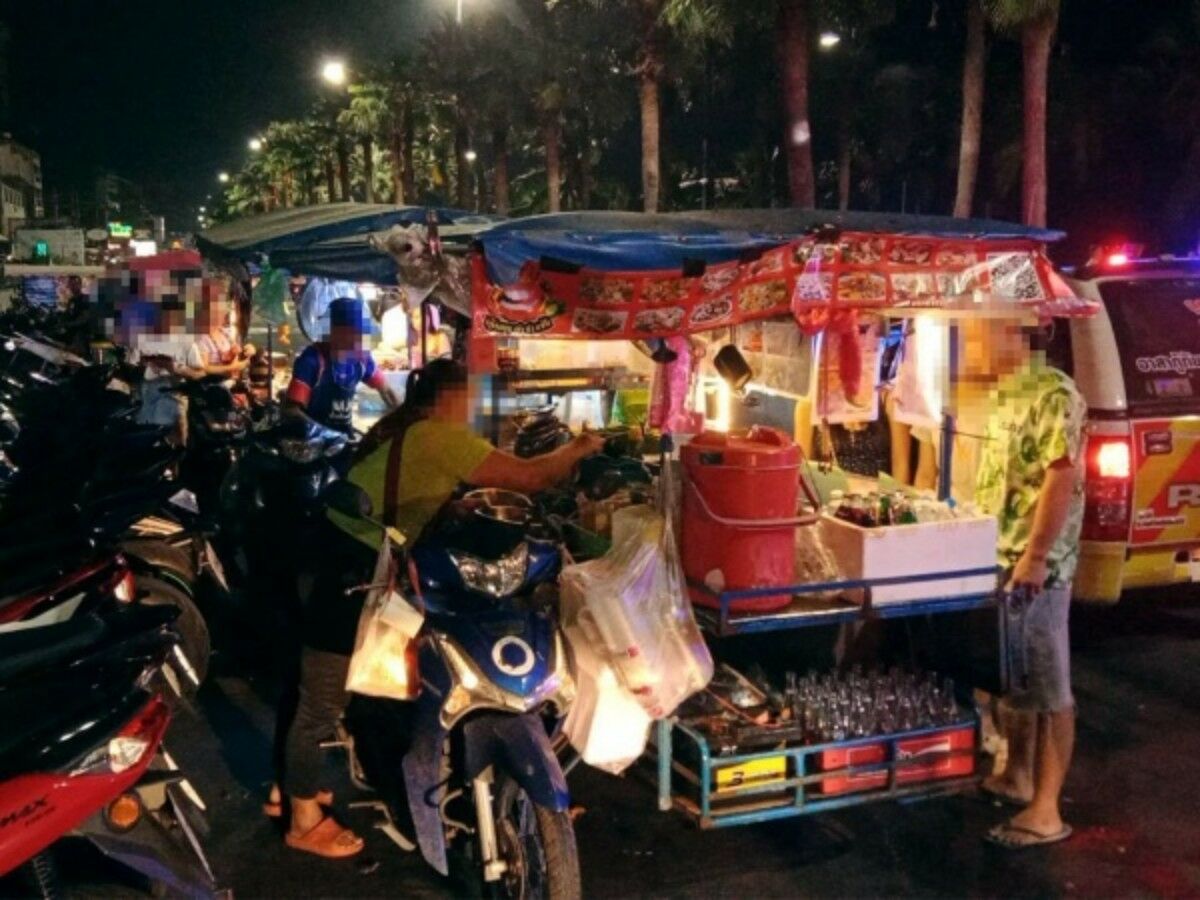 Pattaya beach turns into unregulated booze and kratom market